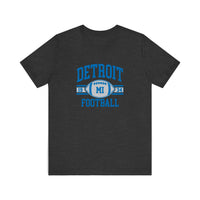 Detroit Football Est 1934 Quality Tee — Dark Grey Heather
