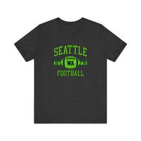 Seattle Football 1976 Quality Tee — Dark Grey Heather