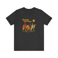 Tonight We Ride Three Wise Men Quality Tee — Dark Grey Heather