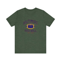 Baltimore Football Est 1996 Quality Tee — Heather Forest
