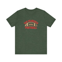 San Francisco Football Vintage Emblem Quality Tee — Heather Forest