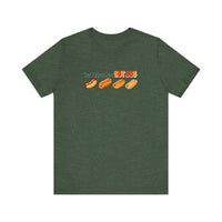 Bad Day To Be A Hot Dog Quality Tee — Heather Forest