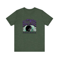 Baltimore 1996 Football Quality Tee — Heather Forest