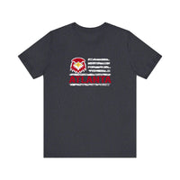 Atlanta Eagle Flag Quality Tee — Heather Navy
