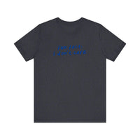 Fun Fact I Don't Care Quality Tee — Heather Navy