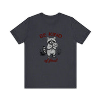 Be Kind Of Feral Quality Tee — Heather Navy