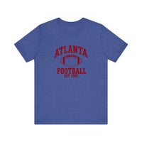 Atlanta Football Est 1965 Quality Tee — Heather True Royal
