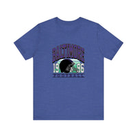 Baltimore 1996 Football Quality Tee — Heather True Royal