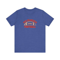 San Francisco Football Vintage Emblem Quality Tee — Heather True Royal