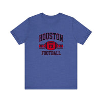 Houston Texas Football 2002 Quality Tee — Heather True Royal