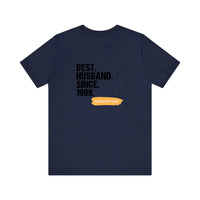 best_husband_dark print Quality Tee — Navy