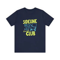 Sideline Social Club Quality Tee — Navy
