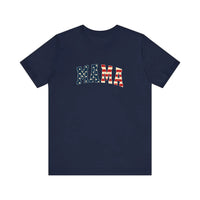 Stars And Stripes Mama Quality Tee — Navy