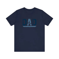 Dad The Man The Myth The Legend Quality Tee — Navy