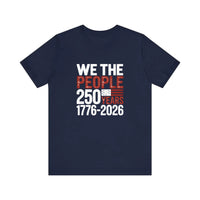 We The People 250 Years Quality Tee — Navy