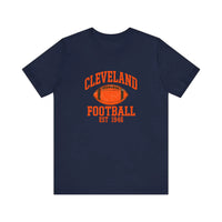 Cleveland Football Est 1946 Quality Tee — Navy