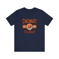 Cincinnati Football 1968 Quality Tee — Navy