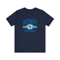 Detroit Football Est 1934 Quality Tee — Navy
