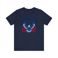 Freedom Not Free Eagle Quality Tee — Navy