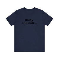 Cozy Season Quality Tee — Navy