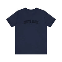 Eighth Grade Varsity Arch Quality Tee — Navy