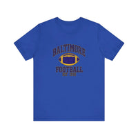 Baltimore Football Est 1996 Quality Tee — True Royal