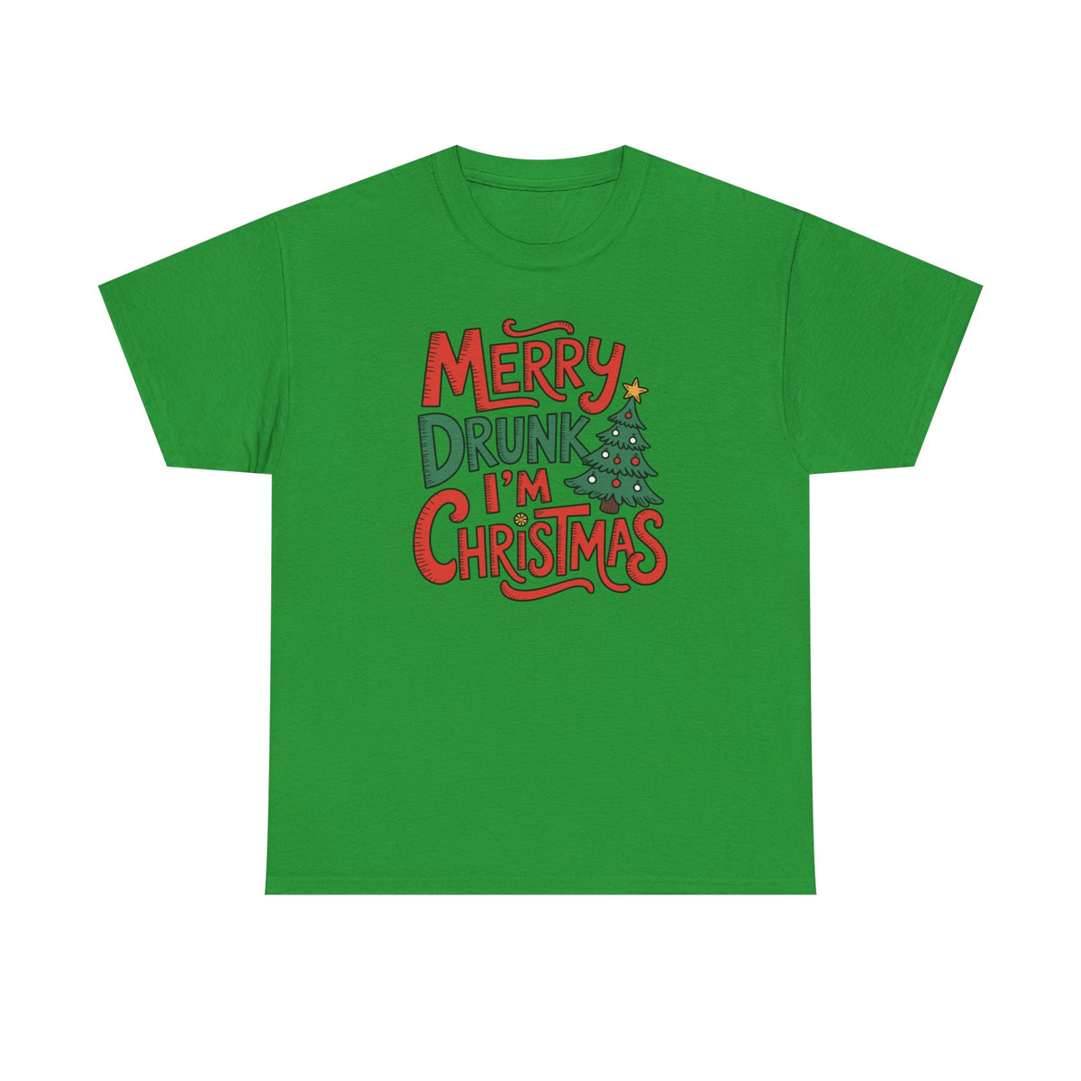 Tipsy Merry Christmas Tee