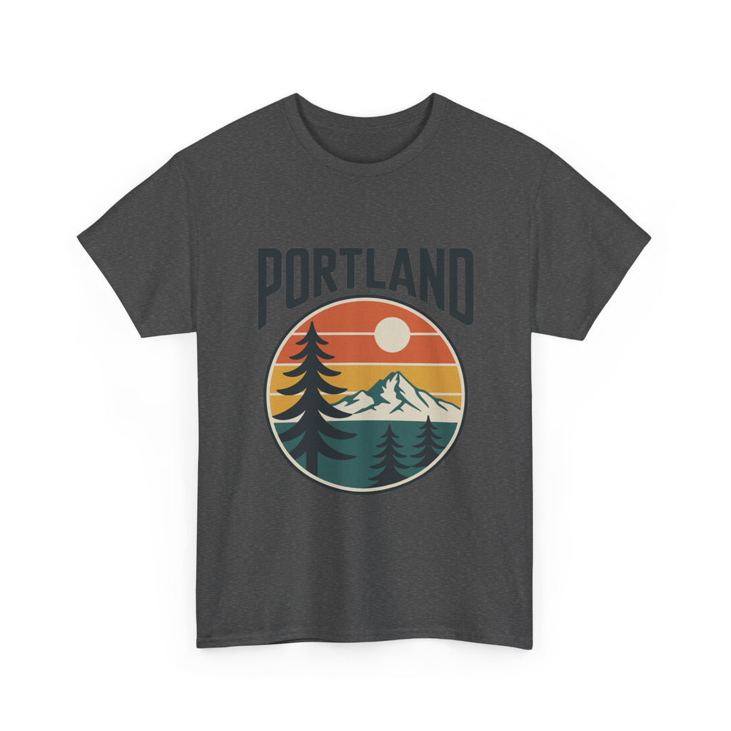 Rose City Retro Sunset Tee