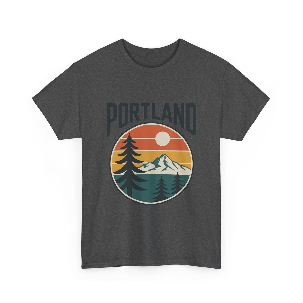 Rose City Retro Sunset Tee