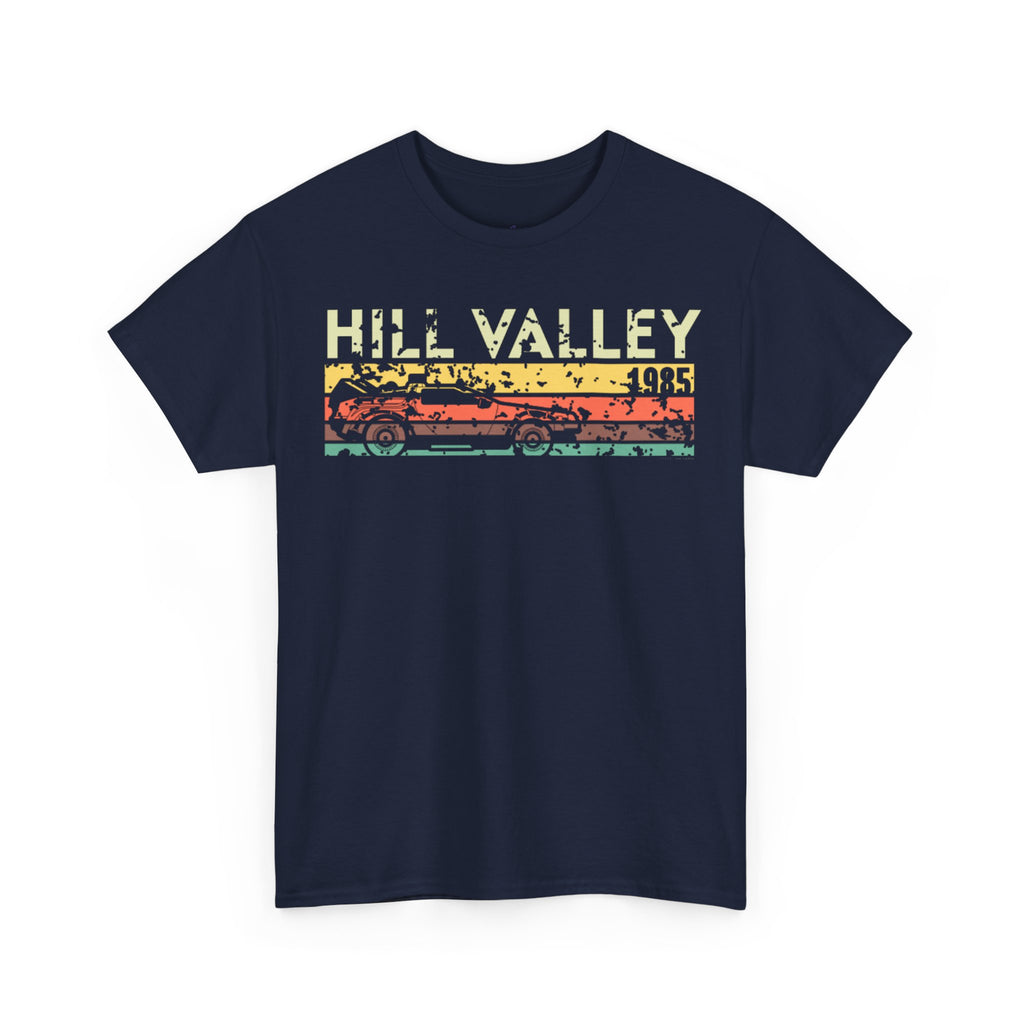Back To The Future Hill Valley Delorean Premium T-Shirt