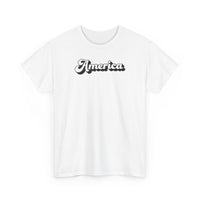 America Retro Script Tee