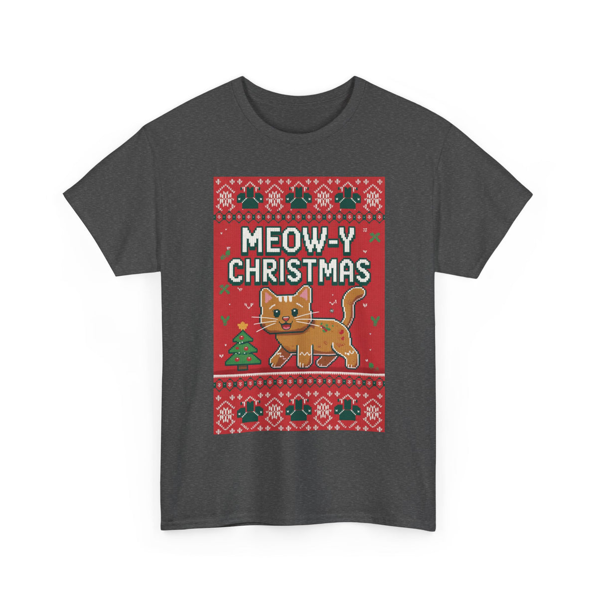 Meowy Christmas Cat Sweater