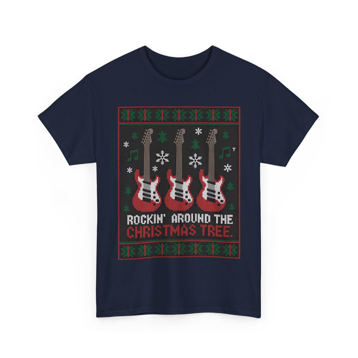 Rockin' Holiday Guitar Sweater