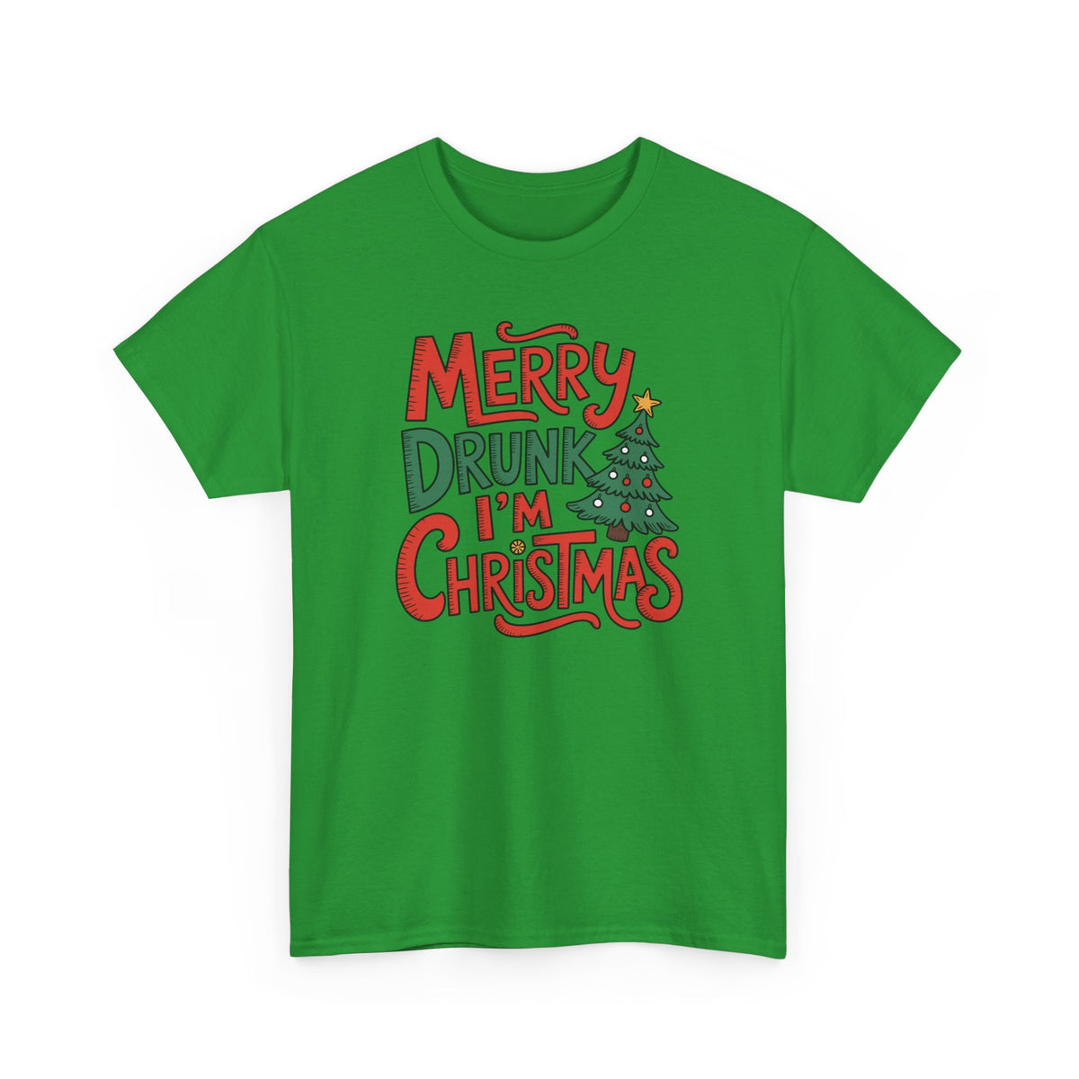 Tipsy Merry Christmas Tee