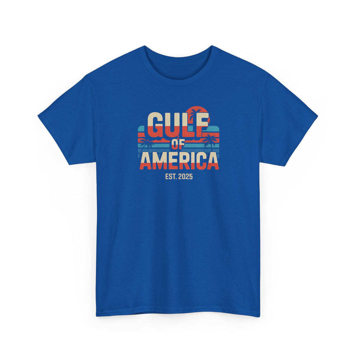 Gulf Sunset Retro Tee