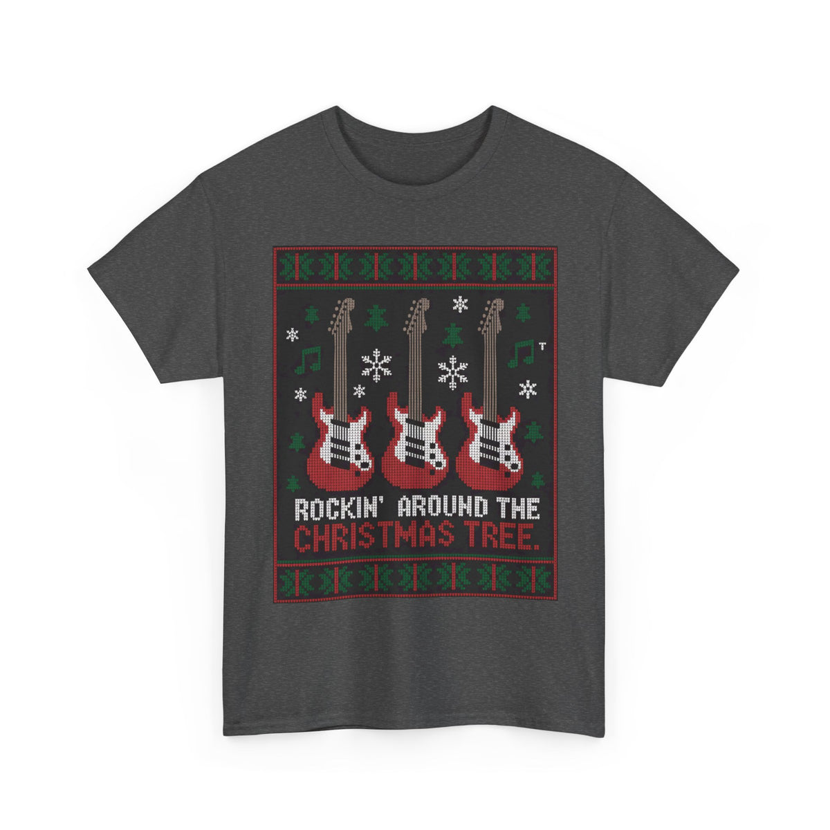 Rockin' Holiday Guitar Sweater