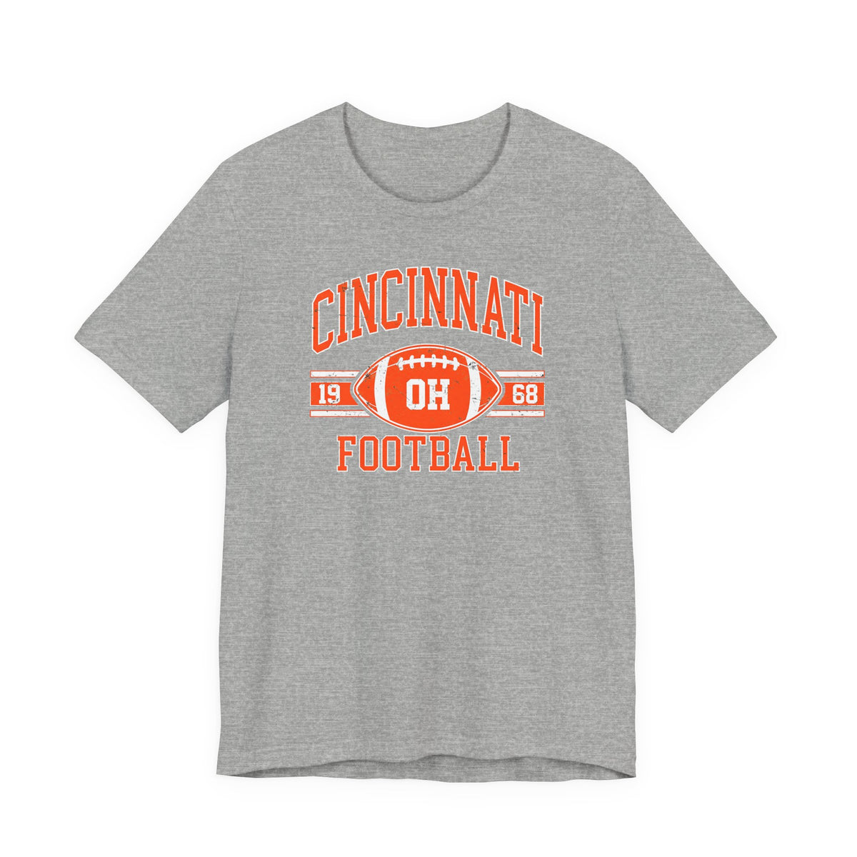 Cincinnati Ohio Football 1968 Quality Tee