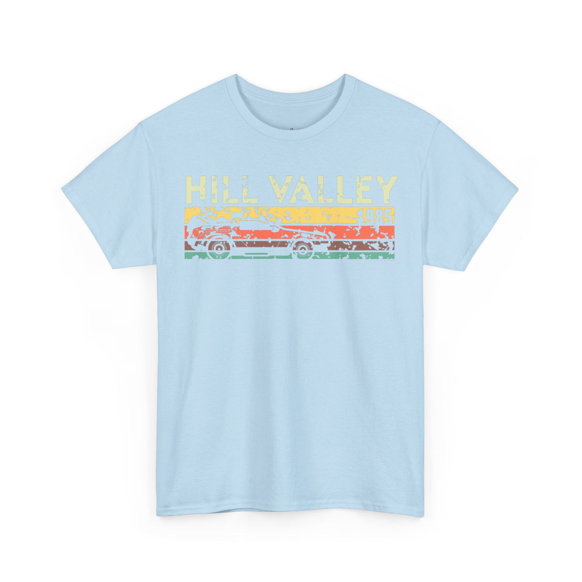 Back To The Future Hill Valley Delorean Premium T-Shirt
