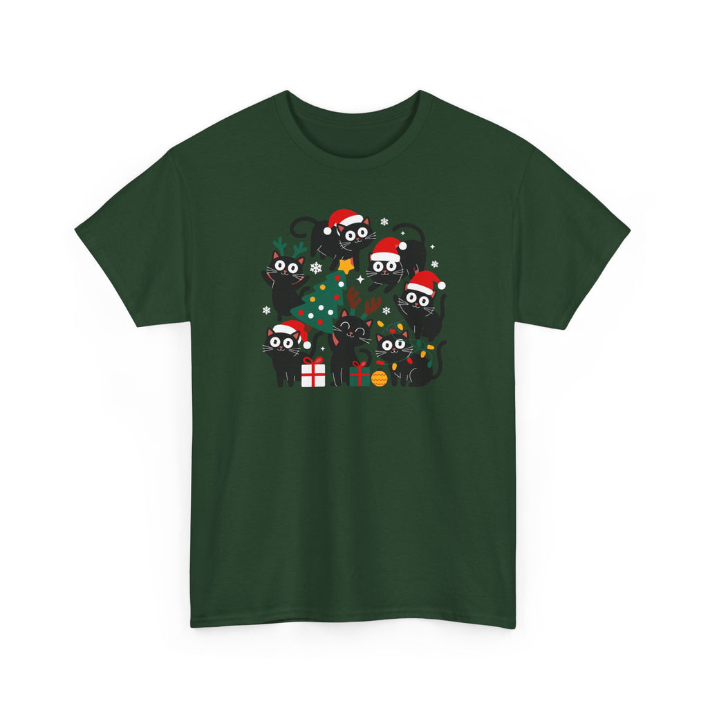 Holiday Black Cat Crew