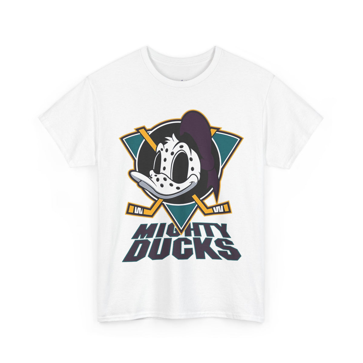 Mighty Ducks Purple Letters Premium T-Shirt