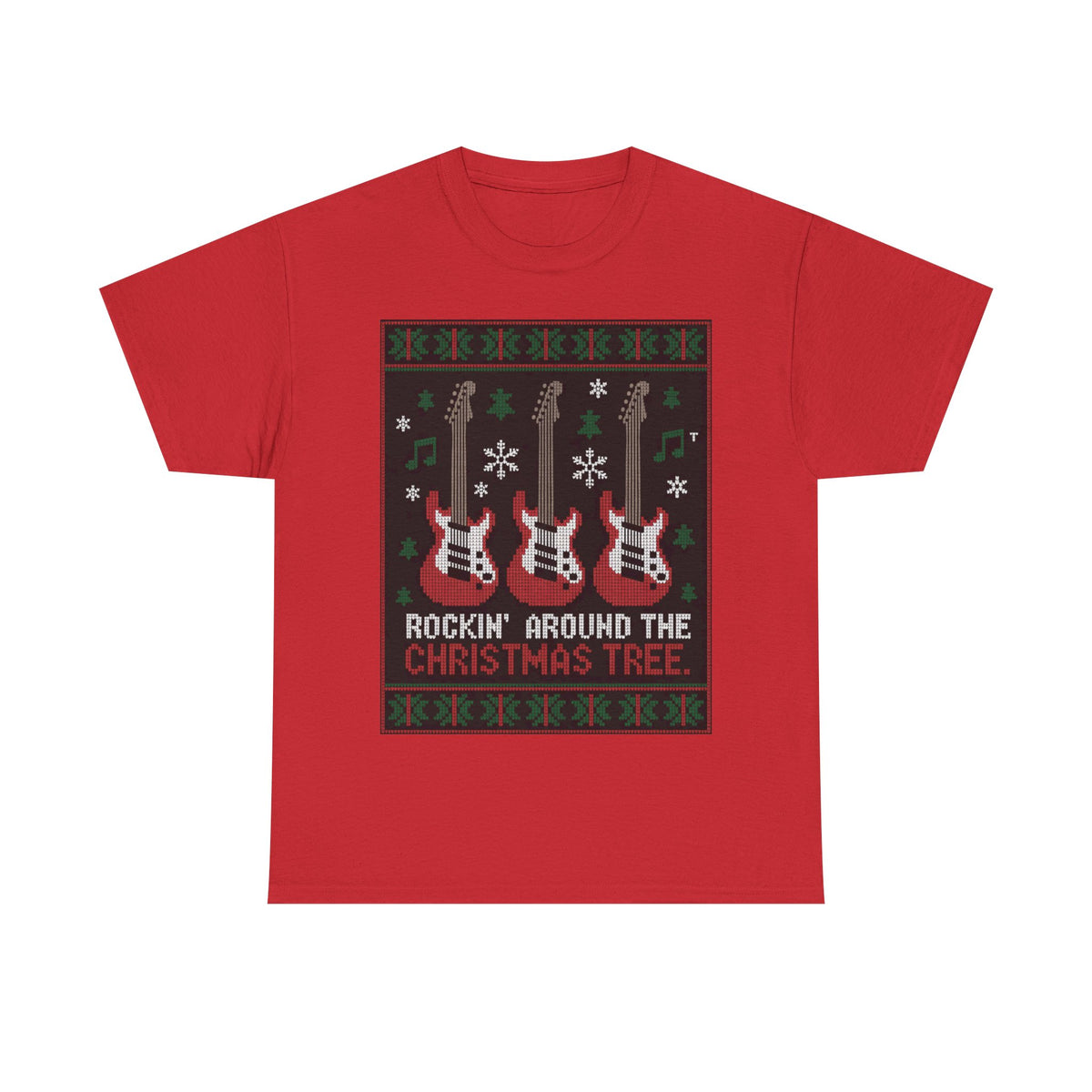 Rockin' Holiday Guitar Sweater