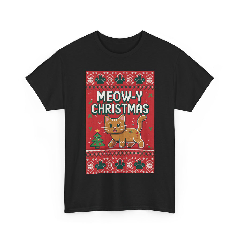 Meowy Christmas Cat Sweater