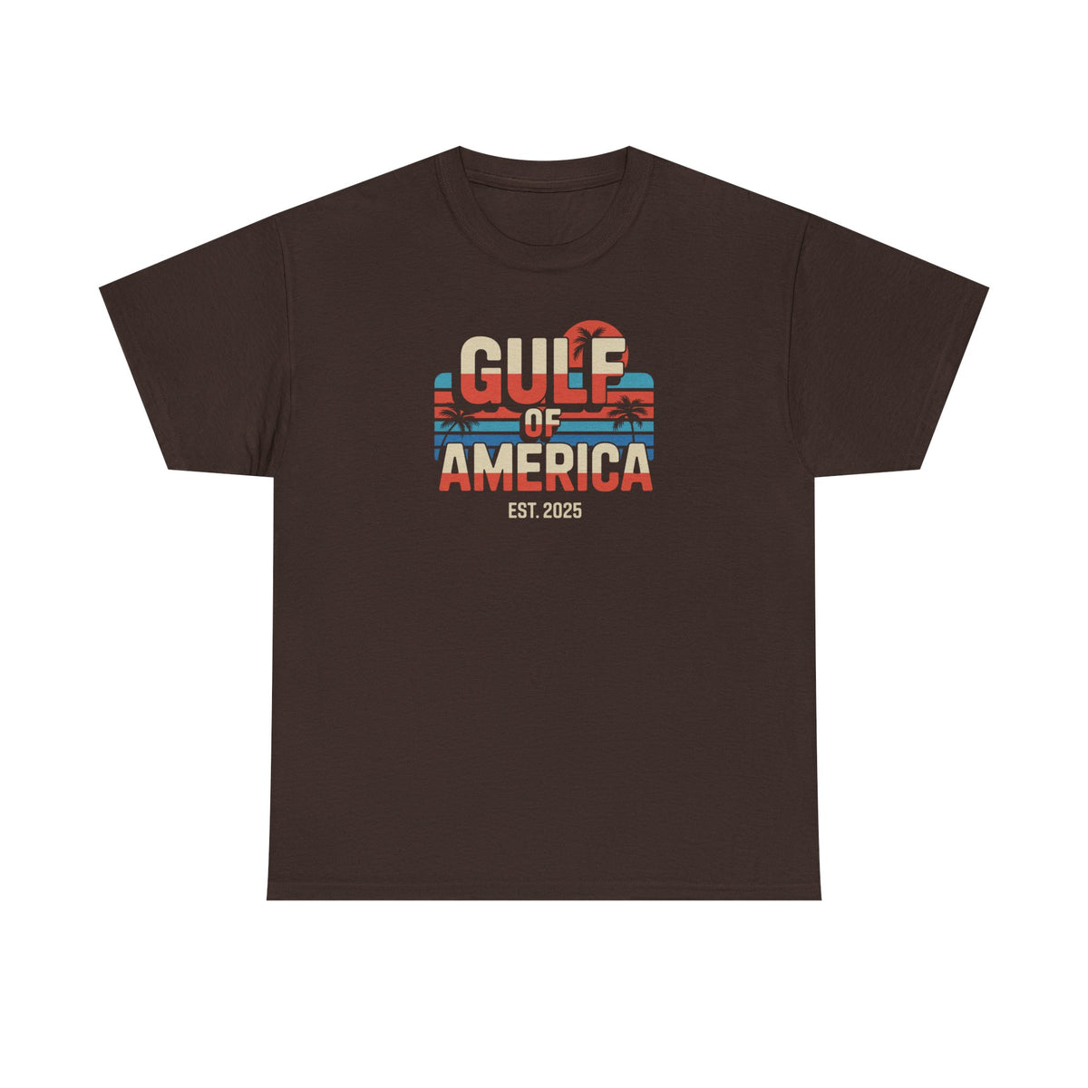 Gulf Sunset Retro Tee