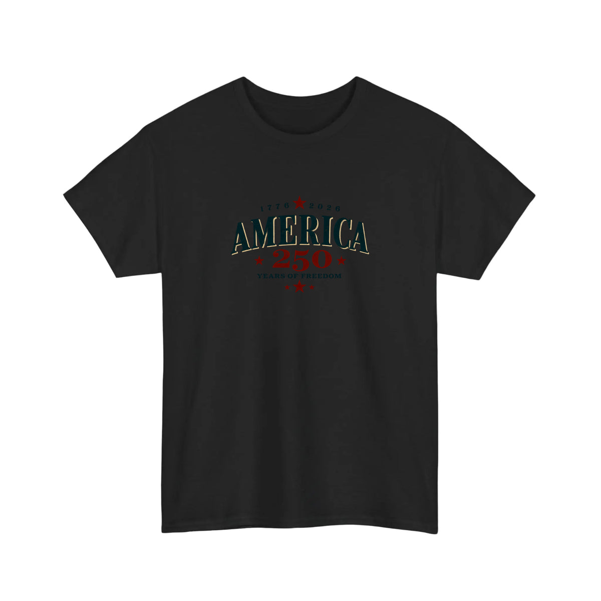 America 250 Years Of Freedom Tee