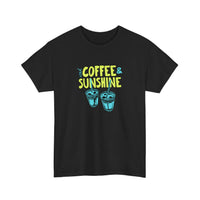 Iced Coffee And Sunshine Tee — Black