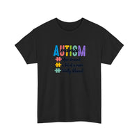 Autism Mama Totally Blessed Tee — Black