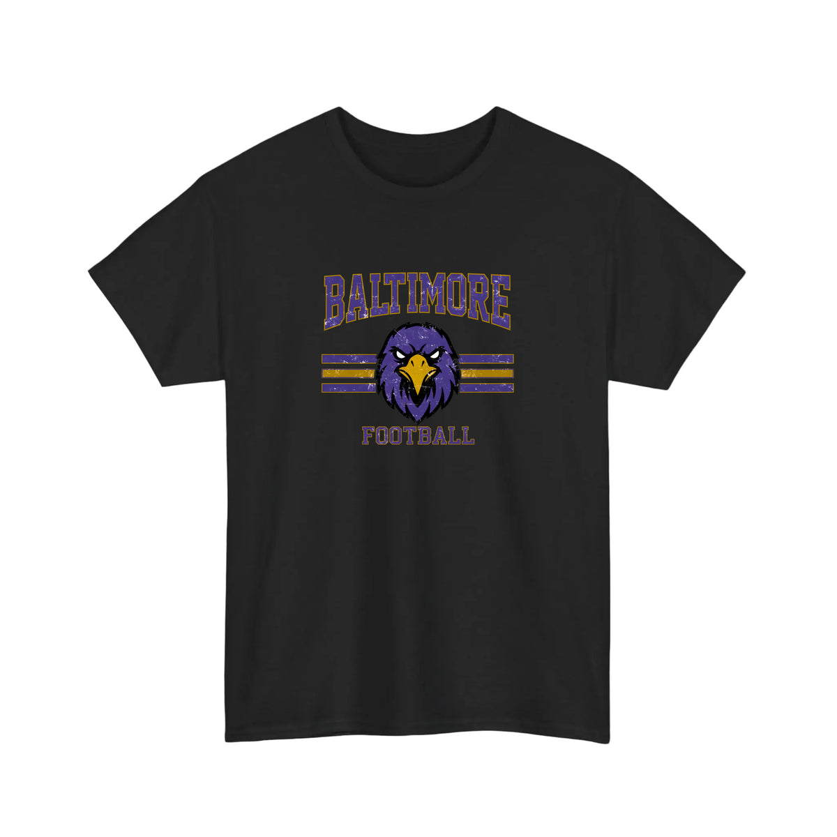 Baltimore Football Raven Mascot Tee