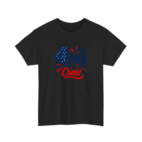 4th Of July Crew Tee — Black