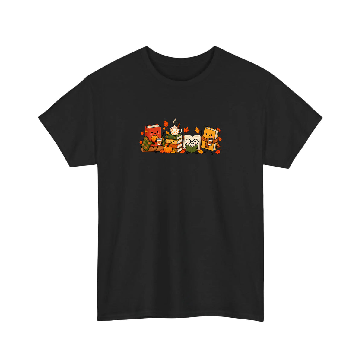 Cozy Autumn Book Club Tee