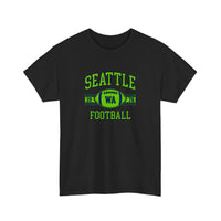 Seattle Football 1976 Tee — Black